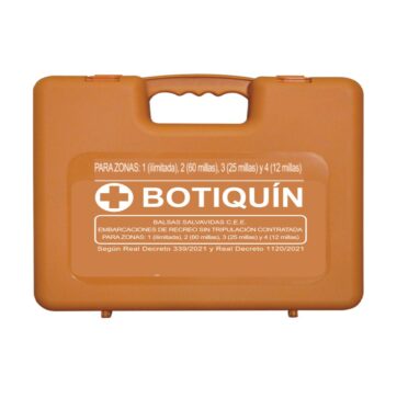 .Botiquín ."ZONAS 1- 2- 3- 4"--Conforme al R. D.1120/2021