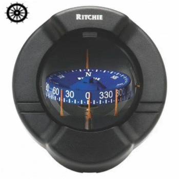 Compás mamparo Ritchie SR-2 -SOLAS  (rosa 93mm)
