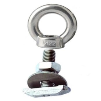 TORNILLO pantalán con ojal para colgar boya redonda