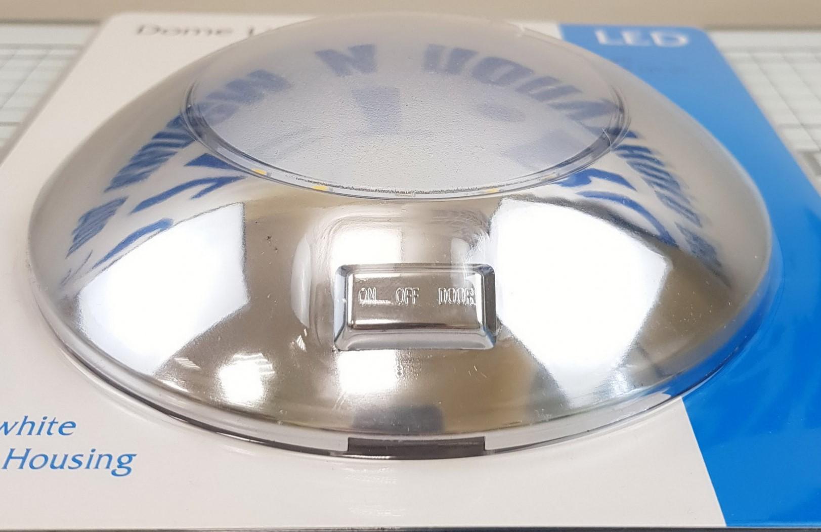AquaLED-- Plafón 24LEDs e Interruptor-12/24v-4,8w--Ø:143mm. - Imagen 4
