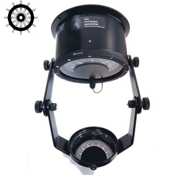 Compás Autonautic montaje de techo- SOLAS (rosa 125mm)