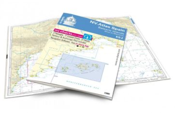 Pack de cartas NV Charts Atlas España ES2 - Islas Baleares-Ibiza a Menorca