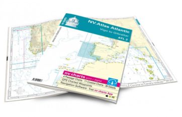 Pack de cartas NV Charts Atlas España ATL2 -Vigo a Gibraltar