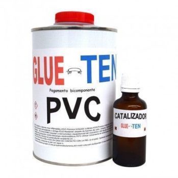 Pegamento neumáticas PVC . 2/componentes -125ml + 10ml