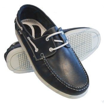 Zapatos Náuticos MARINE Classic-cuero blue