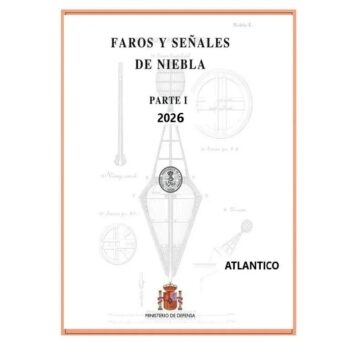 ."Libro de faros y señales de niebla"  I--.Atlántico 2026 (ZONAS 1-2-3-4)