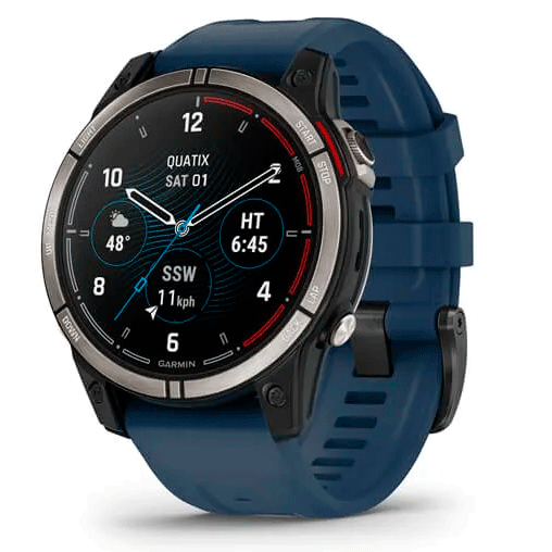 Garmin QUATIX 7 AMOLED-reloj náutico multi-deporte con Plotter (correa  silicona) • Naval Chicolino