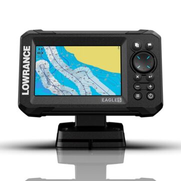 Plotter Sonda .5″. LOWRANCE EAGLE 5 –con transductor ROW SplitShot 500w - Imagen 3