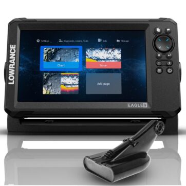 Plotter Sonda .7″. LOWRANCE EAGLE 7 –con transductor HDI 50/200 600w CHIRP/Downscan - Imagen 2