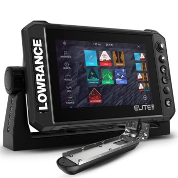 Plotter Sonda .9″. LOWRANCE ELITE FS™ BLACK 9 -con transductor Active Imaging 3en1 - Imagen 2