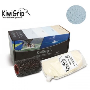 Pintura antideslizante KiwiGrip, azul, con rodillo--1ó 4 lts