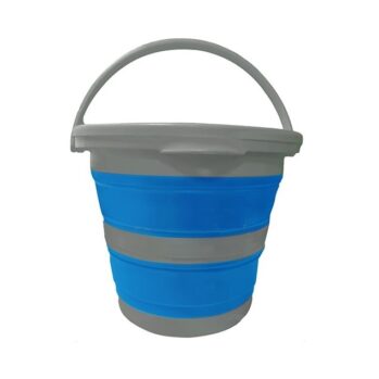 Cubo plegable con asa-- 5 lts.