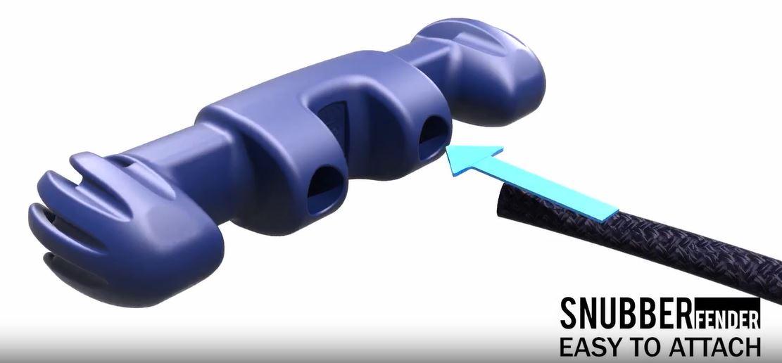 Sujeta-defensas de bloqueo –SnuBber–(par) - Imagen 2