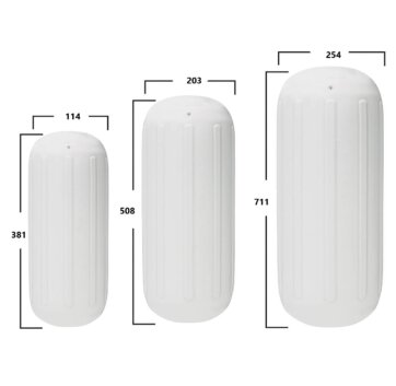 Defensa CHICOLINO–Serie HTM– Largo: 38-50-70cm - Imagen 3