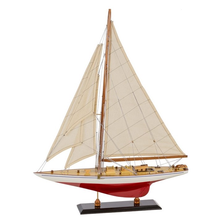 VELERO "SHAMROCK” (1898)—Largo: 69- Alto: 88 cm