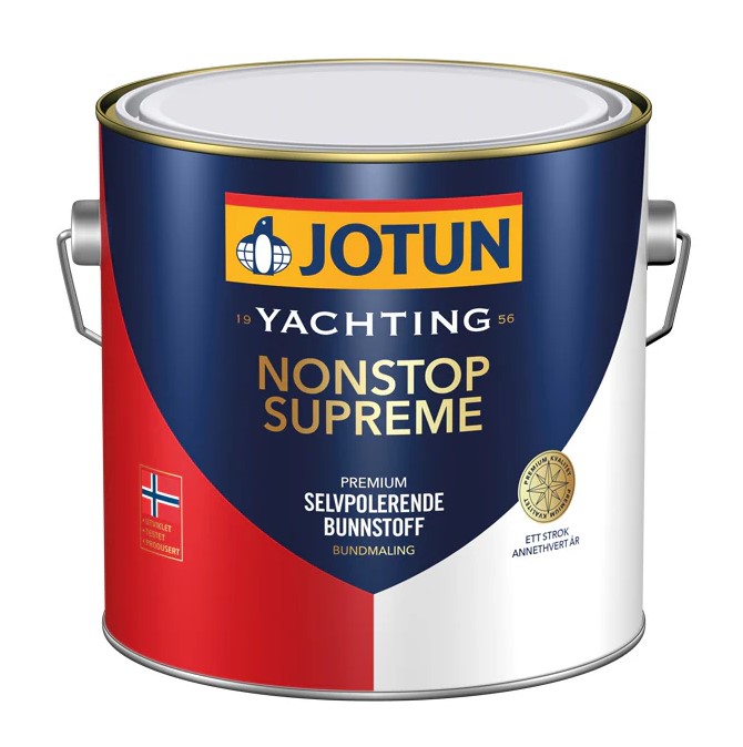 Patente de Regata JOTUN SUPREME-AUTOPULIDO--2,5 lts-- 24meses