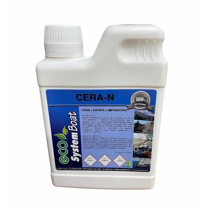 LIMPIADOR ECOsystem -CERA DE CAMAUBA--1 lts