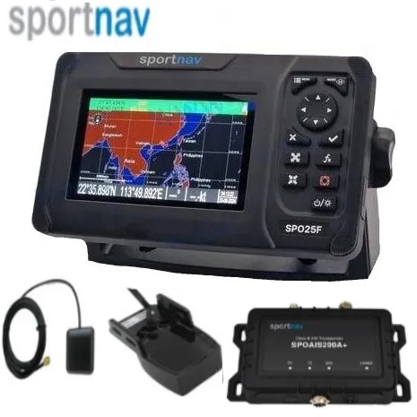 .Plotter Sonda/AIS--5″ SPORTNAV--AIS + HDI 50/200 600w