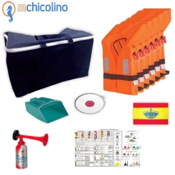 .PACK SEGURIDAD BASIC ”ZONA 5-6-7″ con 6 chalecos 100N