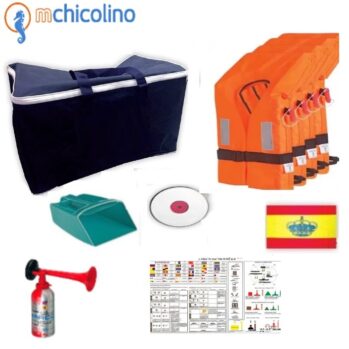 .PACK SEGURIDAD BASIC ”ZONA 5-6-7″ con 4 chalecos 100N