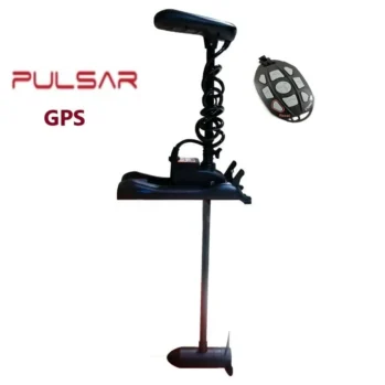 Motor Eléctrico PULSAR–24v– 80 Lbs–GPS y remoto--CARBONFIBER